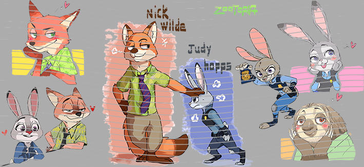 16oz Zootopia-N7-63